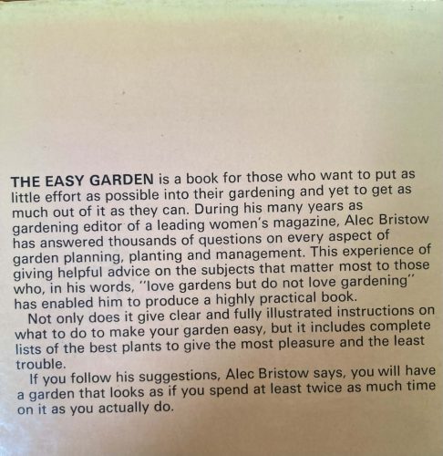 Alec Bristow: The Easy Garden (angol, antikvár)