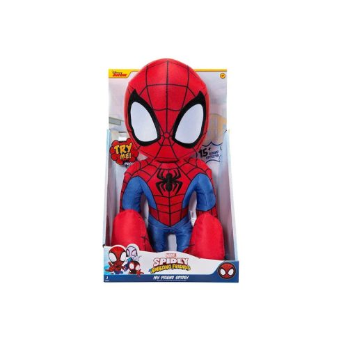 Pókember Spidey angolul beszélõ plüssfigura