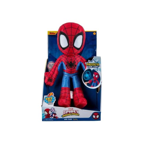 Spidey Pókember világító plüssfigura 23 cm - Spidey