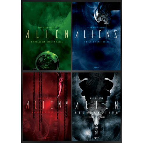 A. C. Crispin, Alan Dean Foster: Alien-tetralógia - csomag
