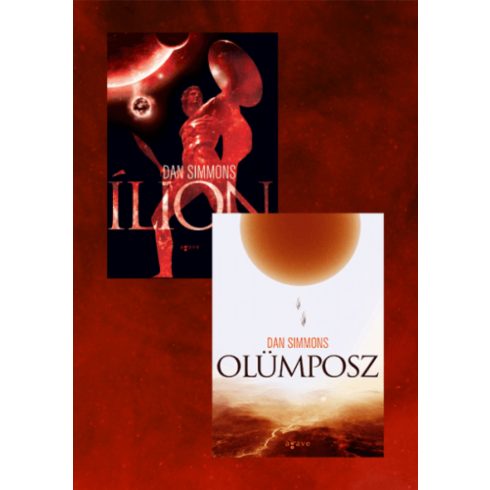 Dan Simmons: Ílion + Olümposz - könyvcsomag