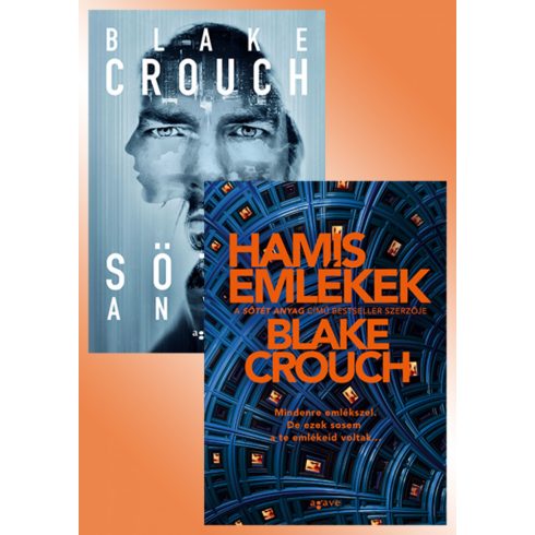 Blake Crouch: Hamis emlékek + Sötét anyag - könyvcsomag