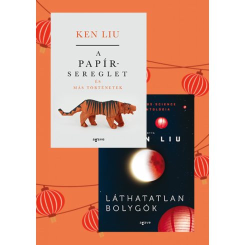 Ken Liu: A papírsereglet és más történetek + Láthatatlan bolygók - könyvcsomag