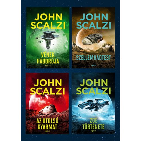 John Scalzi: Vének háborúja 1-4. - könyvcsomag