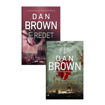   Bori Erzsébet, Dan Brown, Turcsányi Jakab: Dan Brown: Inferno + Eredet - könyvcsomag