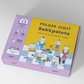   Polgár Judit: Polgár Judit: Sakkpalota - Játékos fejlesztés lépésről lépésre (6 kötet 1 dobozban)