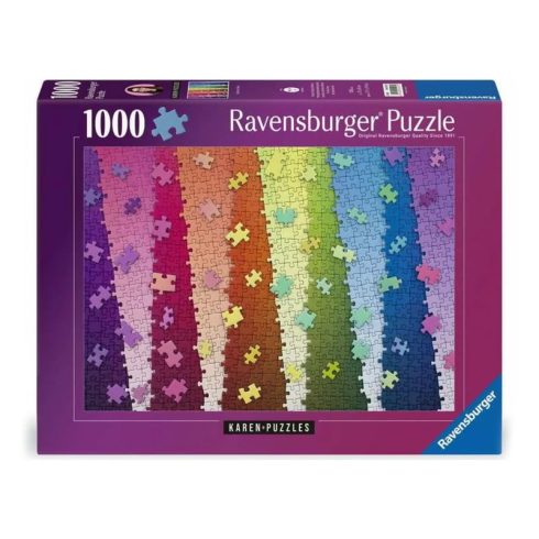 Puzzle 1000 db - Színkavalkád