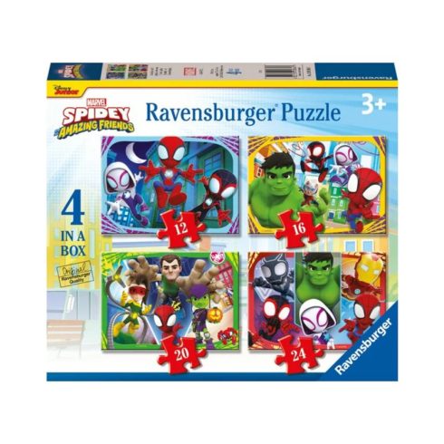 Puzzle 4in1 - Póki és barátai