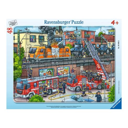 Ravensburger Puzzle 48 db - Tûzoltócsapat