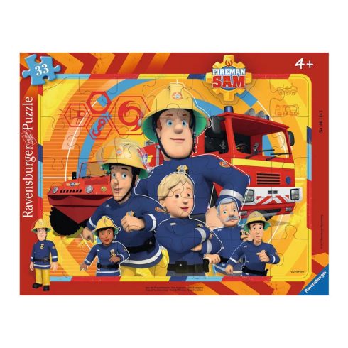 Ravensburger Puzzle 33 db - Tûzoltó Sam