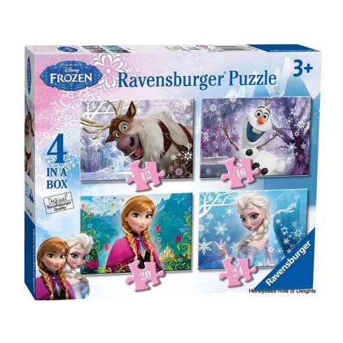 Ravensburger: Jégvarázs 4 az 1-ben puzzle