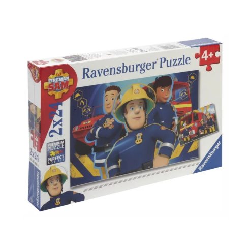 Ravensburger: Sam a tûzoltó 2 x 24 darabos puzzle