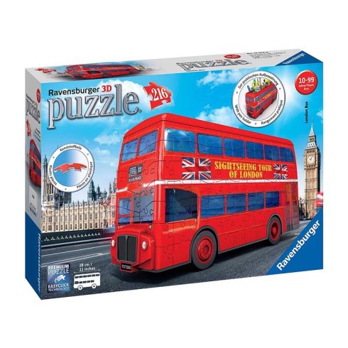 Ravensburger: London busz 216 darabos 3D puzzle