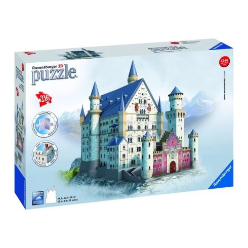 Ravensburger: Neuschwanstein kastély 216 darabos 3D puzzle