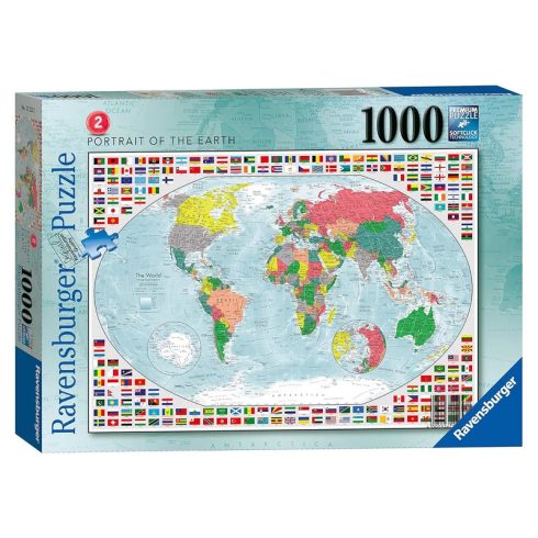 Puzzle 1000 db - Világtérkép