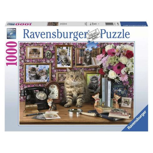 Ravensburger Puzzle 1000 db - Macskáim