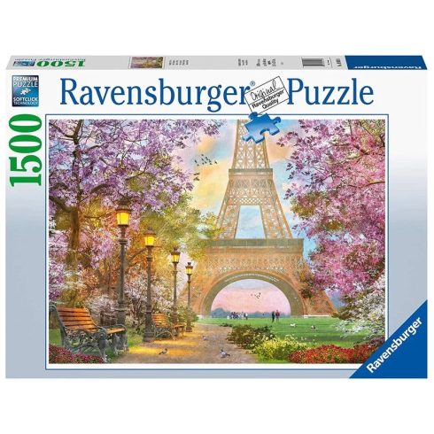 Ravensburger: Puzzle 1 500 db - Séta Párizsban