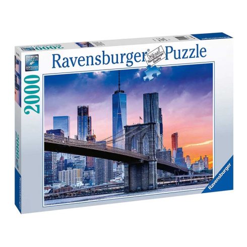 Ravensburger Puzzle 2000 db Brooklynból Manhattenbe