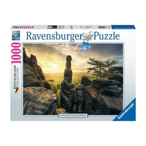 Ravensburger Puzzle 1000 db - Erleuchtung-Elbsandsteing