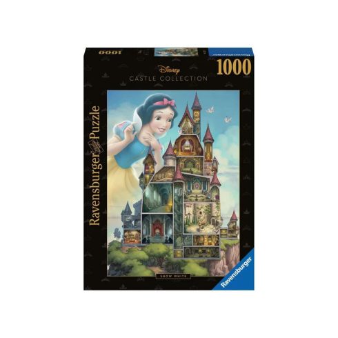 Ravensburger Puzzle 1000 db - Disney kastély Hófehérke