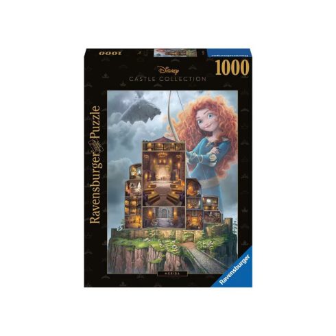 Ravensburger Puzzle 1000 db - Disney kastély Merida