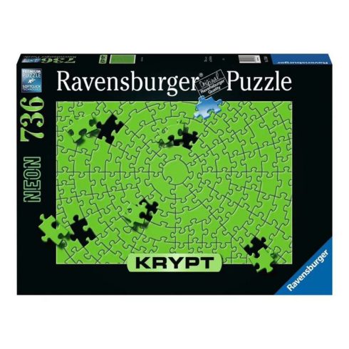 Ravensburger Puzzle 736 db - Krypt Neon zöld