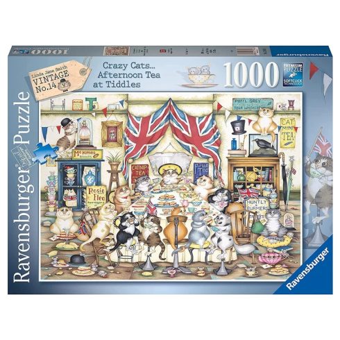 Puzzle 1000 db - Õrült macskák