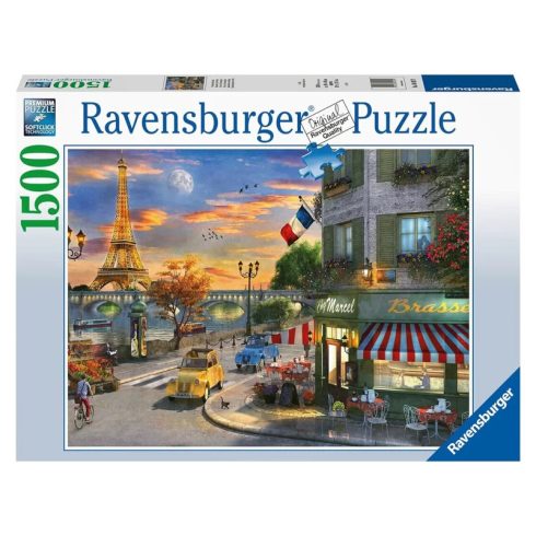 Puzzle 1500 db - Romantikus Párizs