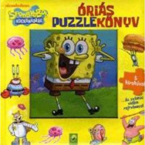 Oliver Bieber: SpongyaBob Kockanadrág - Óriás puzzlekönyv