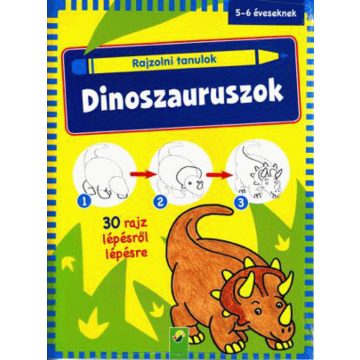 : Rajzolni tanulok - Dinoszauruszok