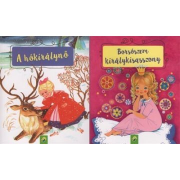   Minikönyv: Minikönyvek: A hókirálynő - Borsószem királykisasszony (2 minikönyv 1 csomagban)