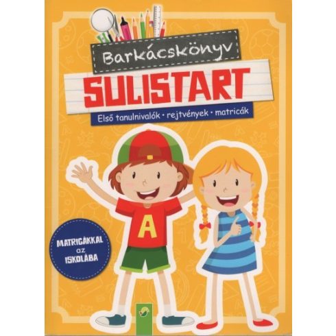 Foglalkoztató: Barkácskönyv - Sulistart - Első tanulnivalók, rejtvények, matricák