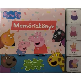   Memóriakönyv: Peppa Malac: Memóriakönyv - 40 memóriakártyával