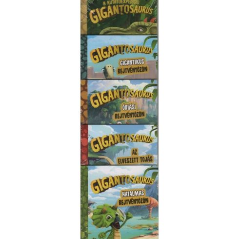 Mesekönyv: Gigantosaurus: 5 mini mesekönyv