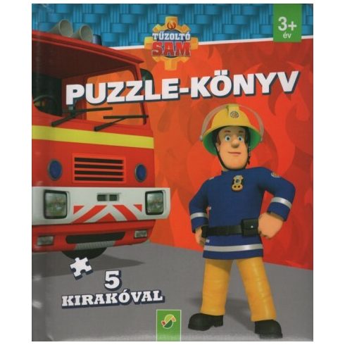 Puzzle-Könyv: Tűzoltó Sam: Puzzle-könyv - Sam - 5 kirakóval