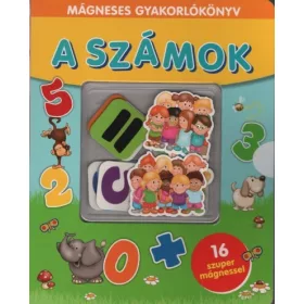Mágneskönyv: A számok - Mágneses gyakorlókönyv