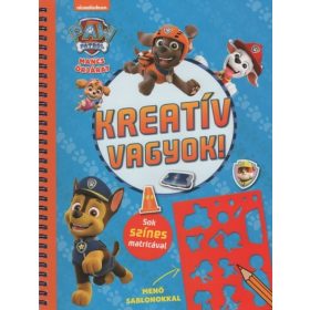   Foglalkoztató: Mancs Őrjárat: Kreatív vagyok! - Sok színes matricával