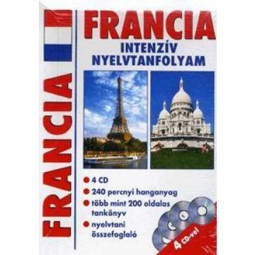 Antony J. Peck: Francia intenzív nyelvtanfolyam - 4 CD-vel