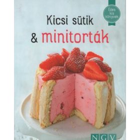   Válogatás: Kicsi sütik + minitorták - Édes kis könyvek (puha)
