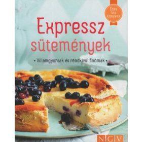   Válogatás: Expressz sütemények - Édes kis könyvek (puha)