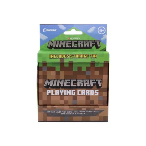 Kártyajáték Minecraft fém dobozban