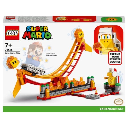 LEGO 71416 Super Mario Lávahullám-lovaglás kiegészítõ szett