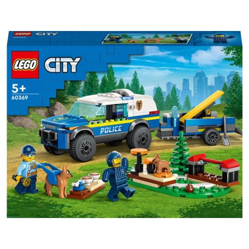 LEGO City 60369 Rendõrségi kutyakiképzõ központ