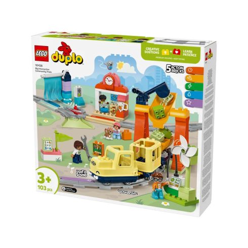 LEGO DUPLO Town 10428 Nagy interaktív vonat