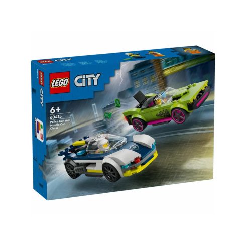 LEGO City Police 60415 Rendõrautó és sportkocsi hajsza