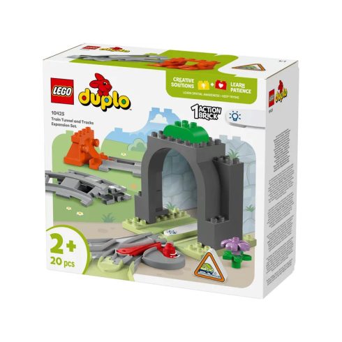 LEGO DUPLO Town 10425 Vonatalagút és sínek kiegészítõ szett