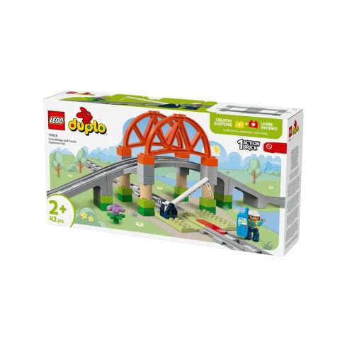 LEGO DUPLO Town 10426 Vasúti híd és sínek kiegészítõ szett