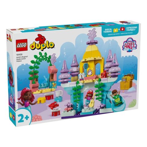 LEGO DUPLO Disney 10435 Ariel varázslatos víz alatti palotája