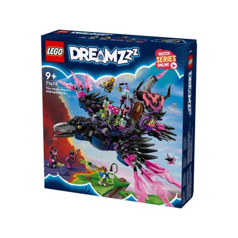 LEGO Dreamzzz 71478 A Sötét boszorkány és az Éjféli holló