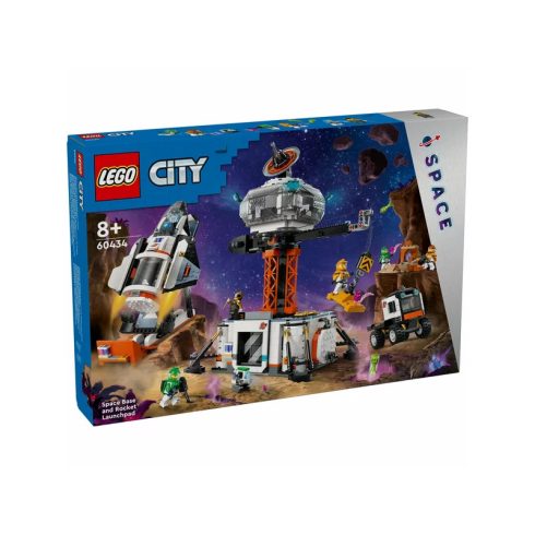 LEGO City Space 60434 Ûrállomás és rakétakilövõ